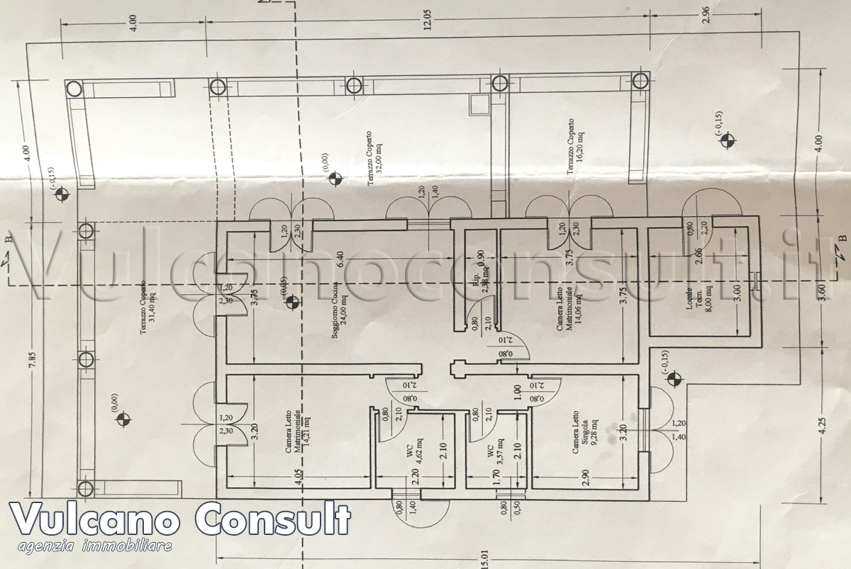 Planimetria piano terra