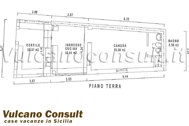 Planimetria piano terra