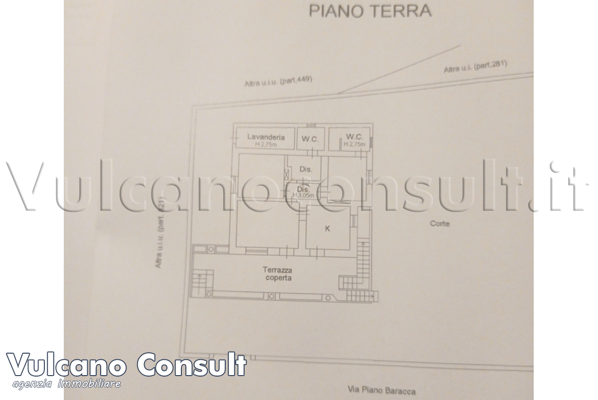 Planimetria piano terra