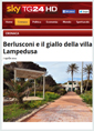 Berlusconi e il giallo della villa a Lampedusa